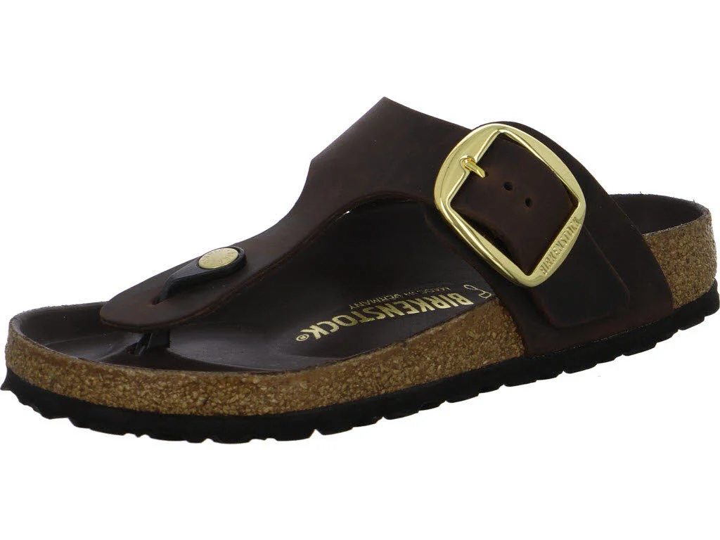 BIRKENSTOCK Pantoletten 1032934 Gizeh Big Buckle habana normal