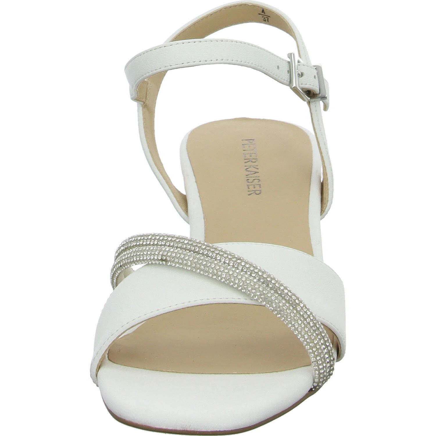Peter Kaiser Damen Sandalen 9-78243-44/102 9-78243-44 white nappa F 1/2 (normal)