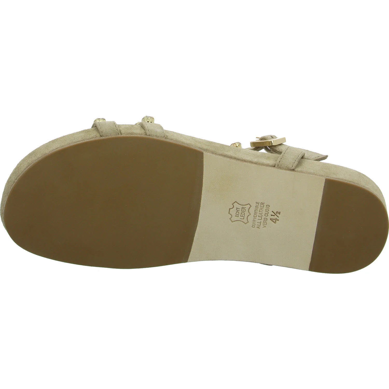 Kennel & Schmenger Damen Sandalen 111120-0120-2250 Love nuts/beige/gold normal
