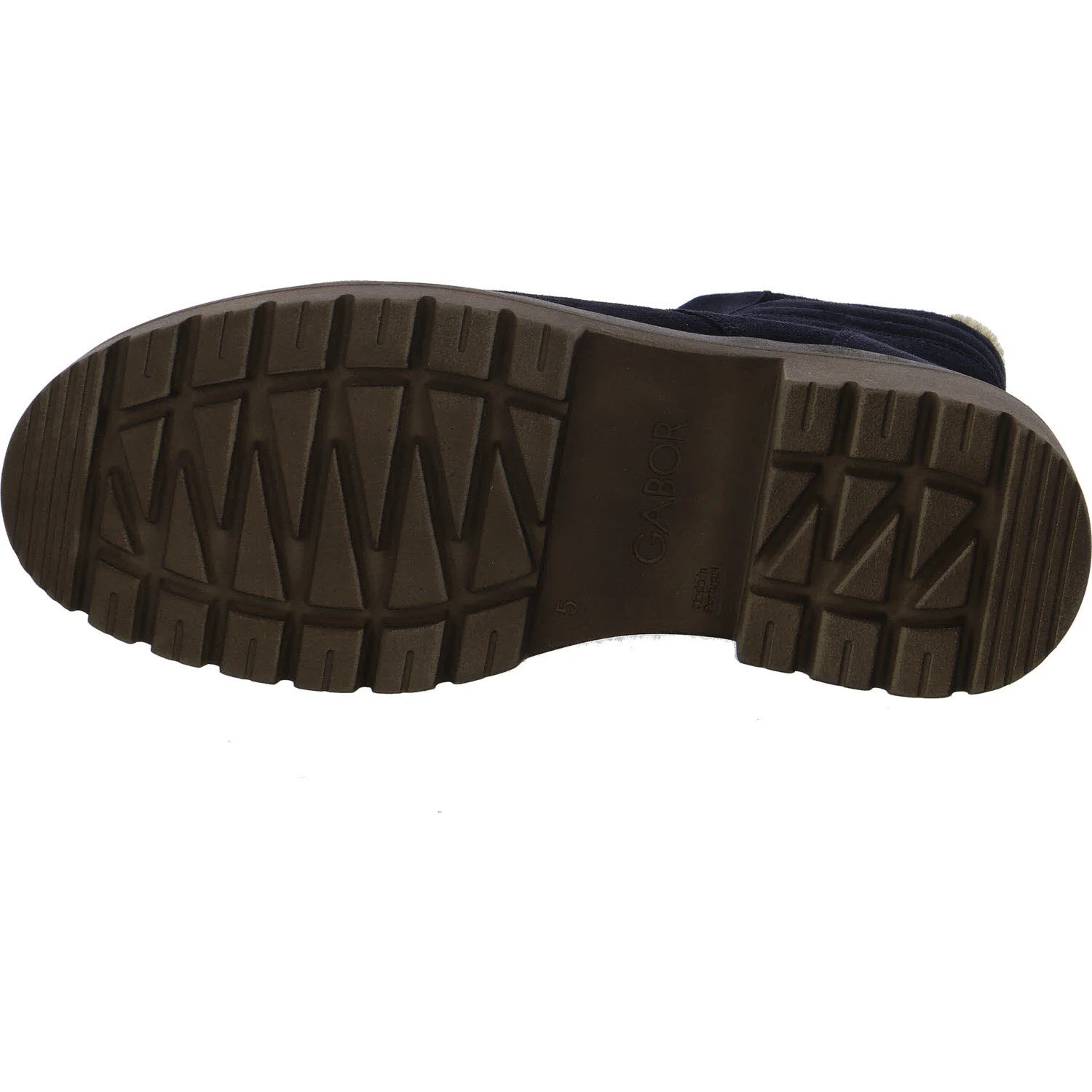 Element 5 von 8 (Bild) – Gabor Damen Schnürstiefel warm 8068.01.005 8068.01 darkblue (So.taupe) G (normal)