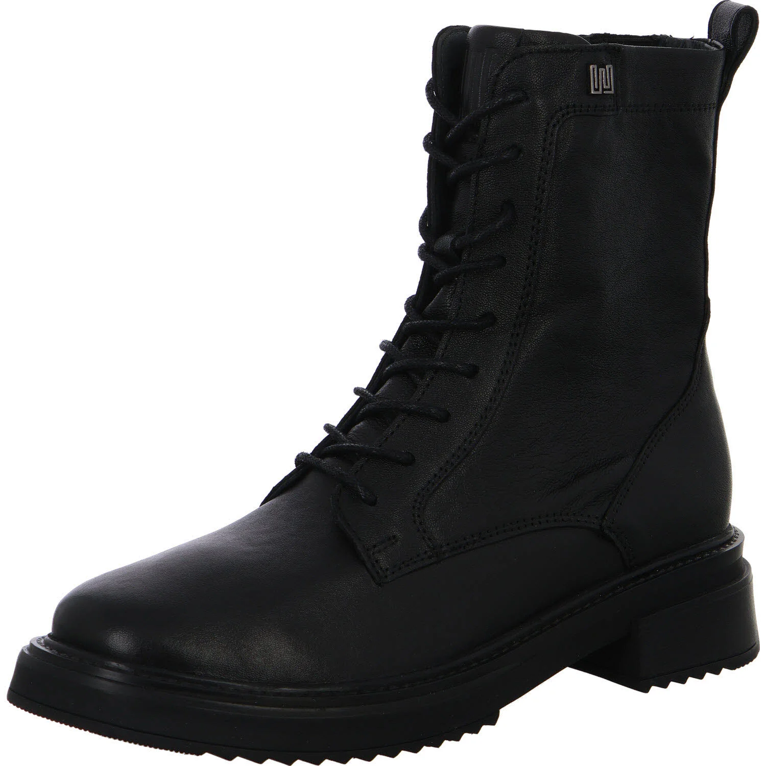 Element 1 von 7 (Bild) – Waldläufer Damen Schnürstiefel 511801-100/001 H-Shelly schwarz H (weit)