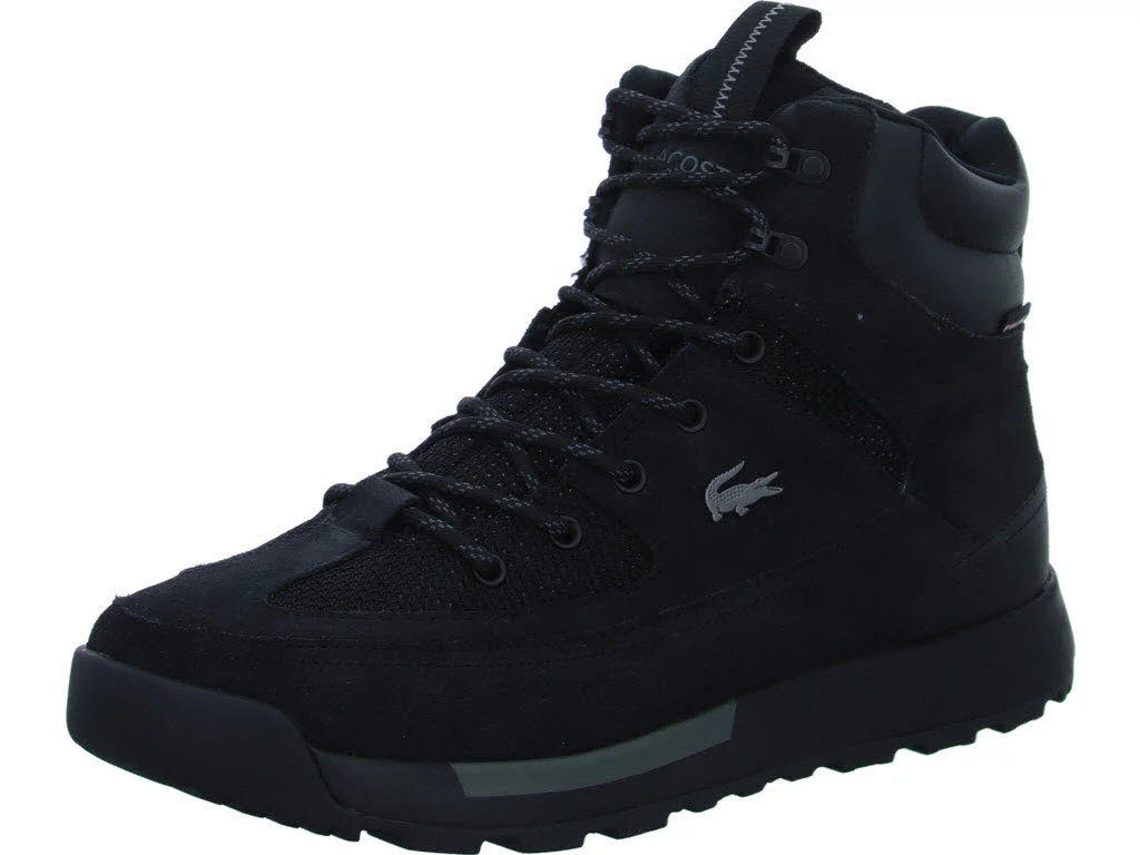 Lacoste Herren Schnürstiefel 48CMA0015_237 Men's Urban Breaker black/dark grey normal