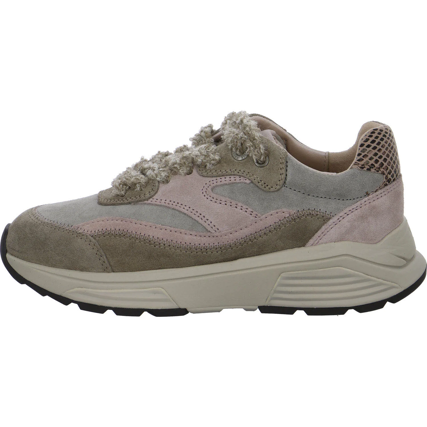 Xsensible Damen Schnürschuhe 33014.4/530-G Liberty taupe combi G (normal)