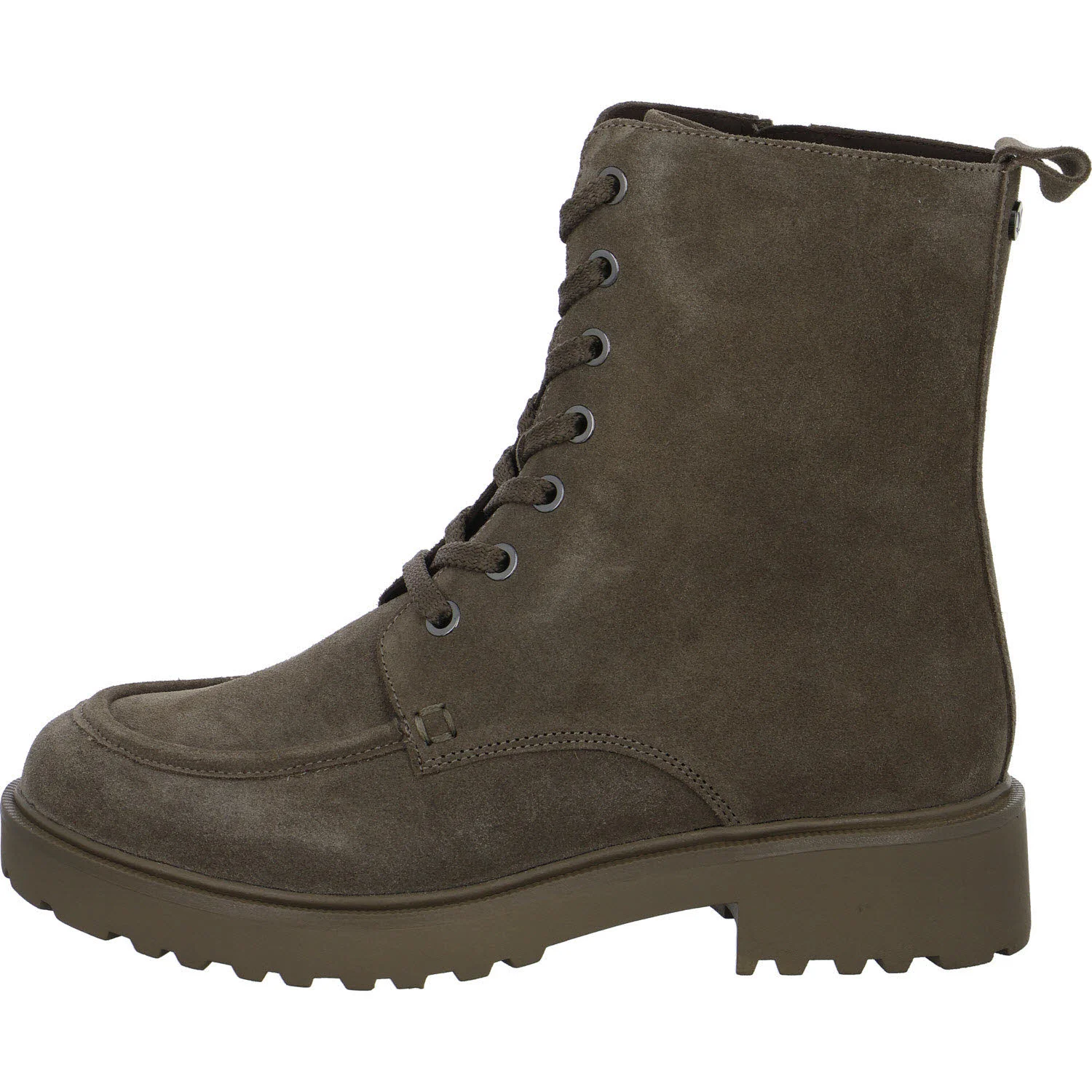 Caprice Damen Schnürstiefel 9-25214-47-367 9-25214-47 dk taupe suede G (normal)