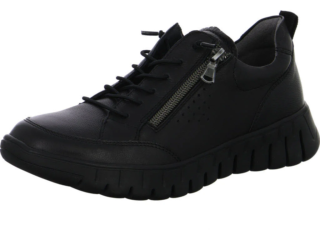 Waldläufer Damen Slipper 916003-108/001 H-Birdy schwarz H (weit)