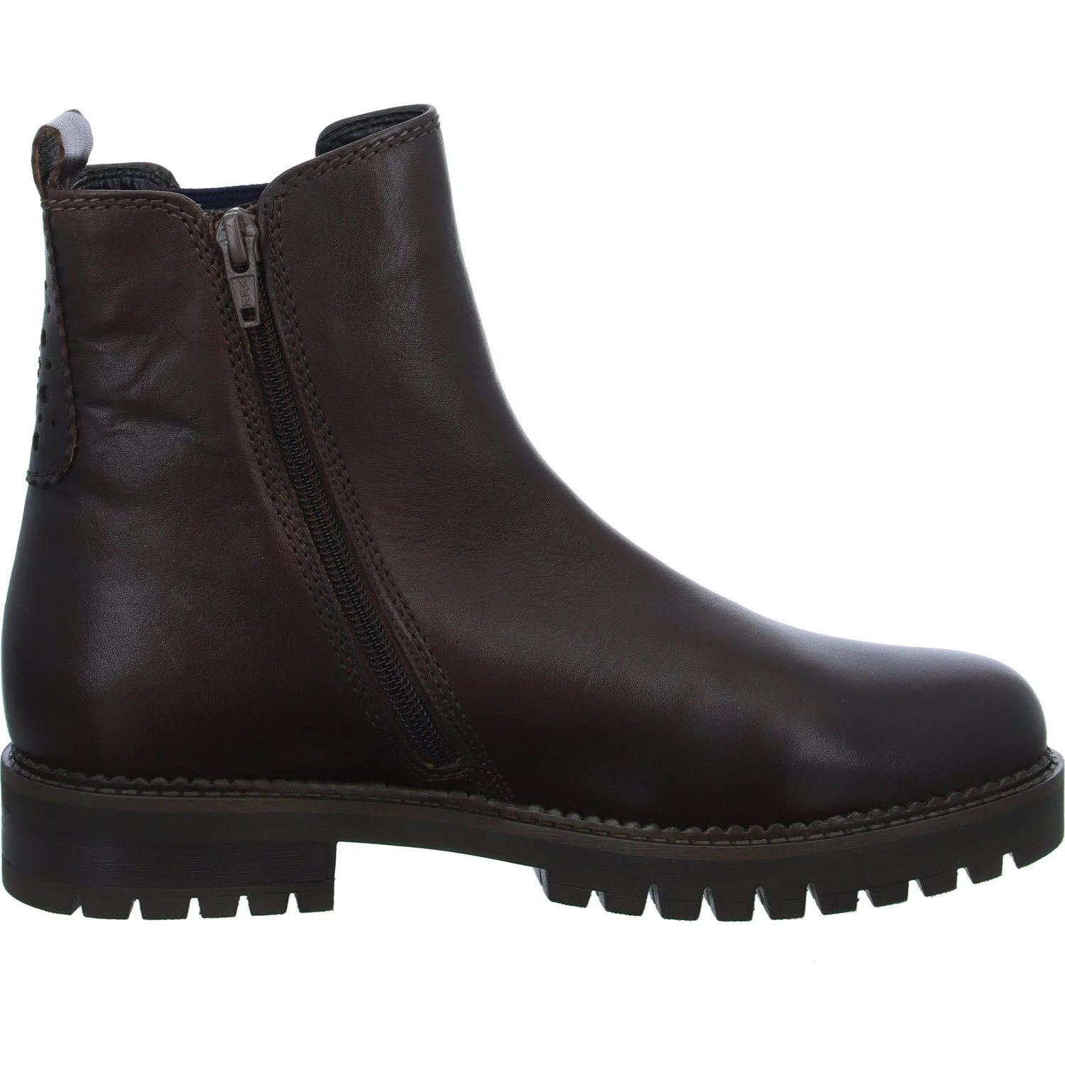 Gabor Damen Stiefeletten 8024.02.004 8024.02 saddlel/EF(eff/El.blue) H (weit)