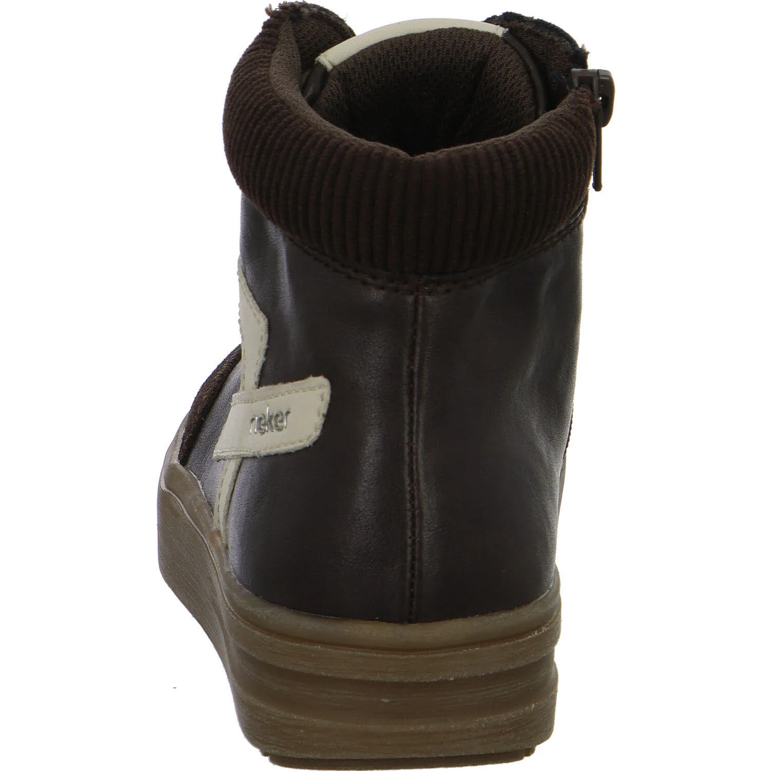 Element 4 von 8 (Bild) – Rieker Damen Schnürstiefel L2530-25 L2530 rancho/bisam/perle/havanna G (weit)