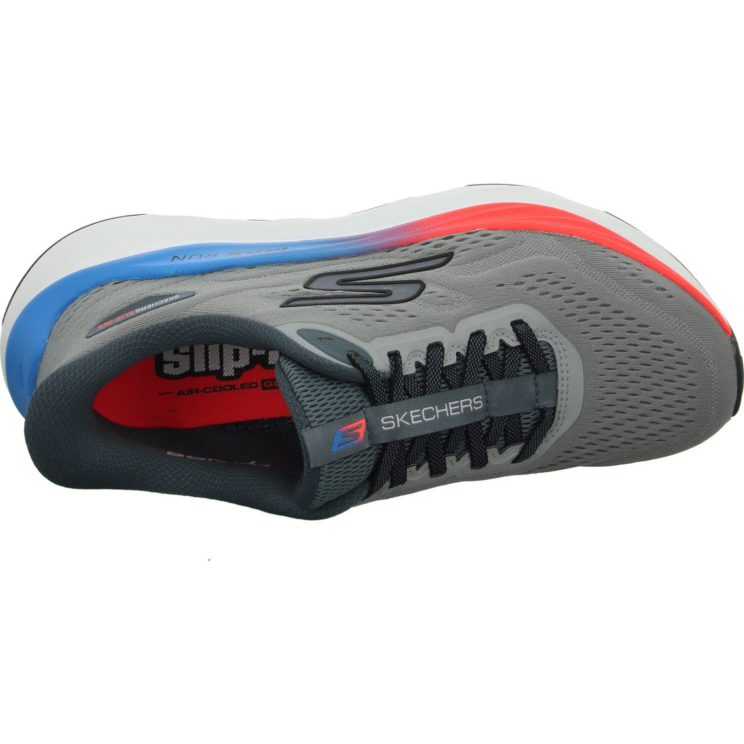 Element 8 von 8 (Bild) – Skechers Herren Schnürschuhe 221000 GYMT Max Cushioning - Max Run grey/multi normal