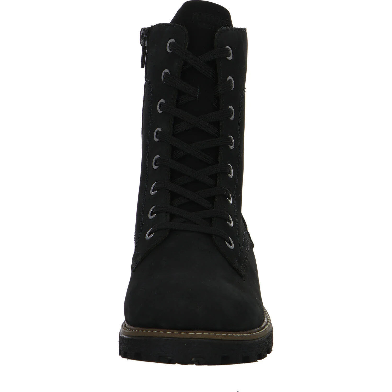Remonte Damen Schnürstiefel warm D8489-02 D8489 schwarz/schwarz G (weit)