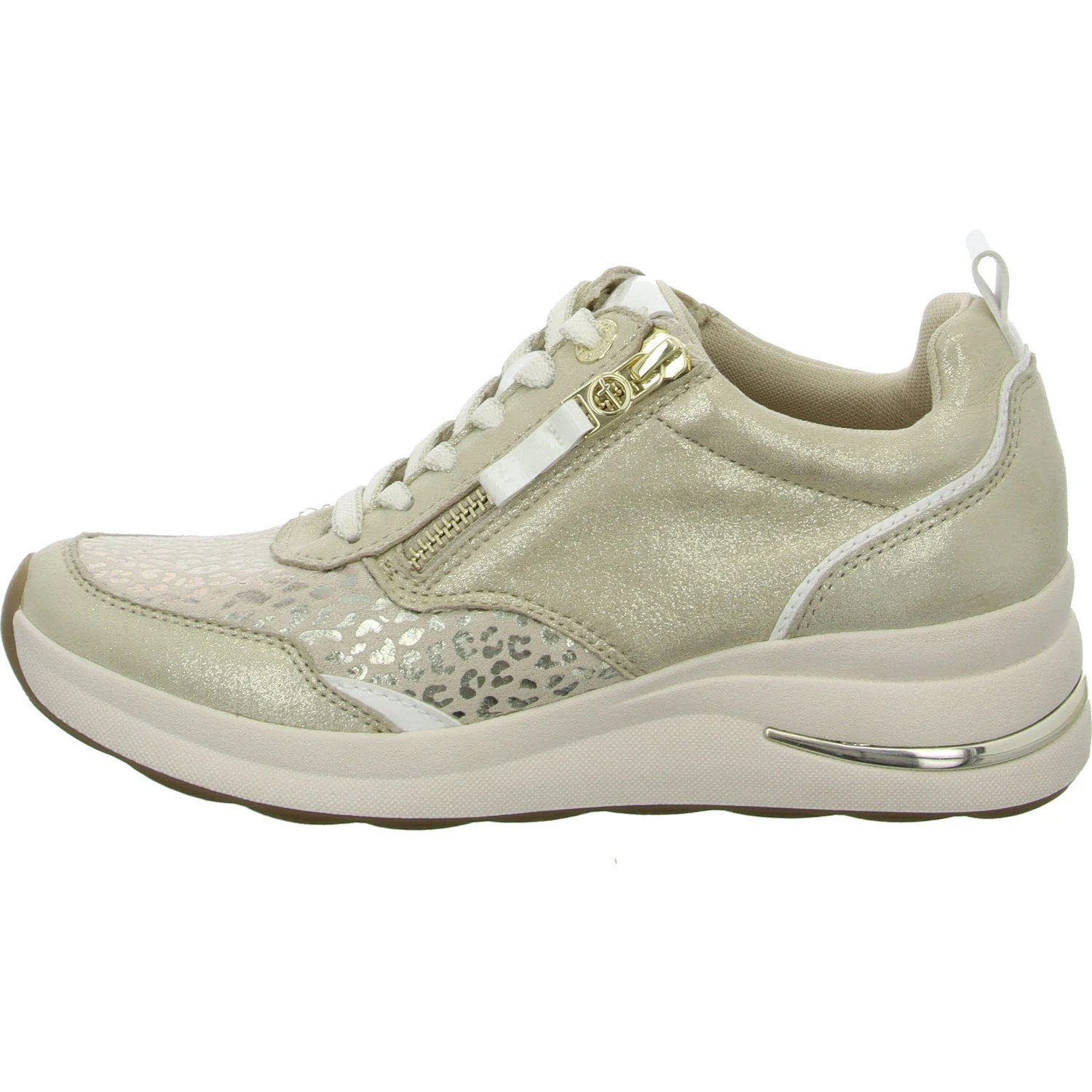Tamaris Comfort Damen Schnürschuhe 8-83714-43/404 8-83714-43 beige glam weit