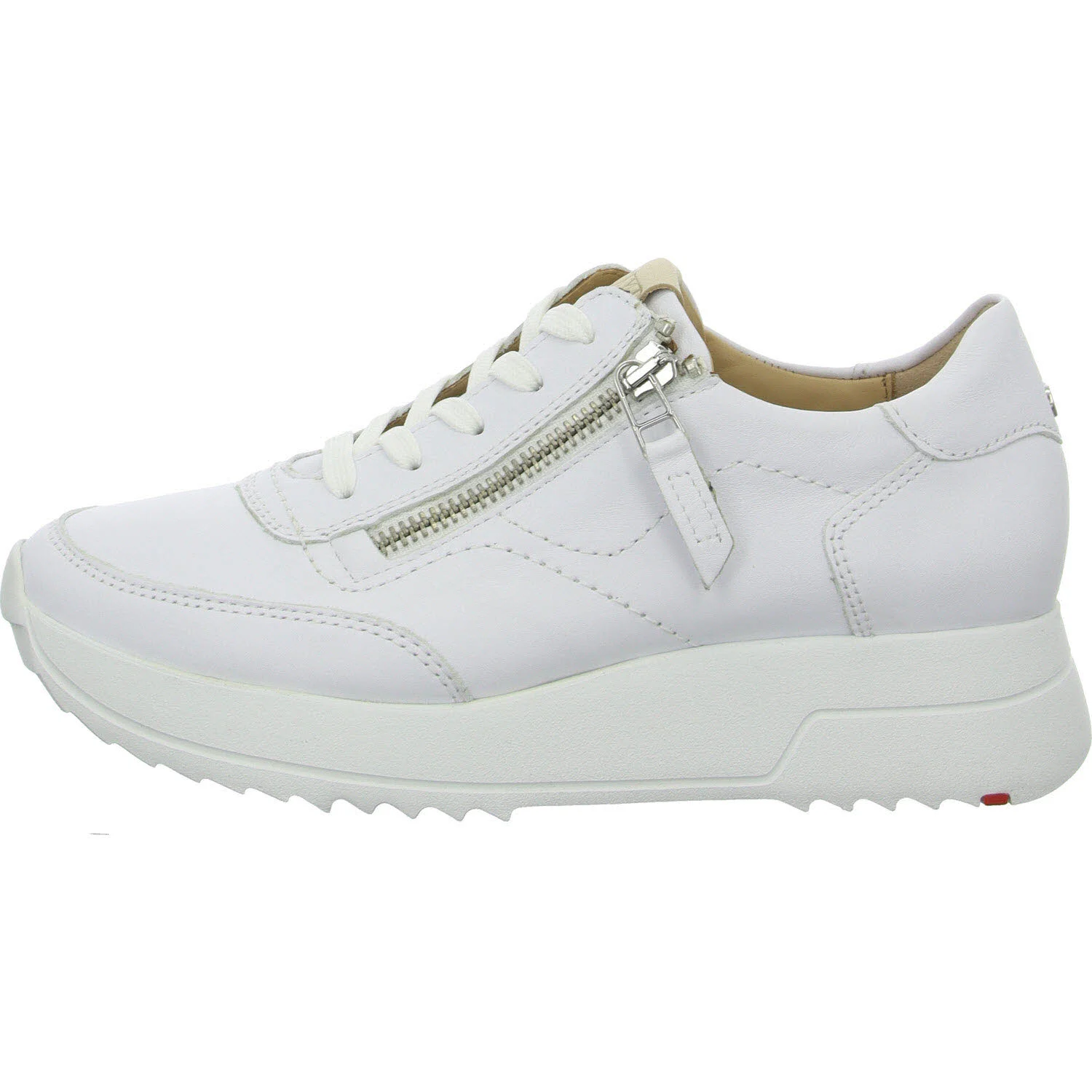Element 6 von 8 (Bild) – Lloyd Damen Schnürschuhe 1177501 Juno 1 - white/natur F 1/2 (normal)