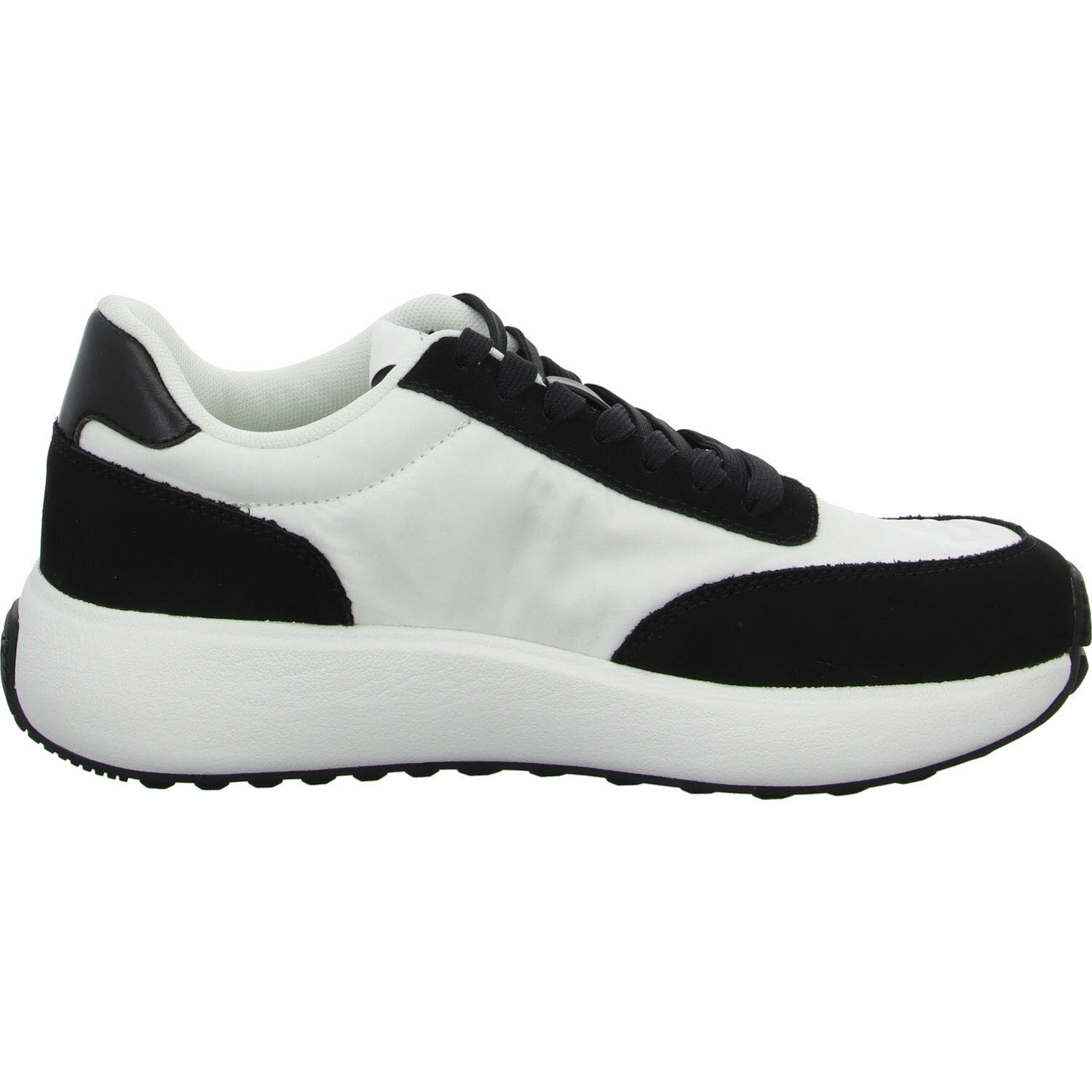 Calvin Klein Damen Schnürschuhe YW0YW0177401W ATHLEISURE RUNNER LACEUP MIX WN bright white/black normal