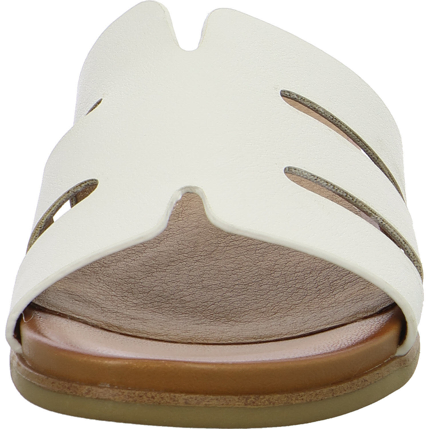 Jana Damen Pantoletten 8-27166-44/100 8-27166-44 white H (weit)