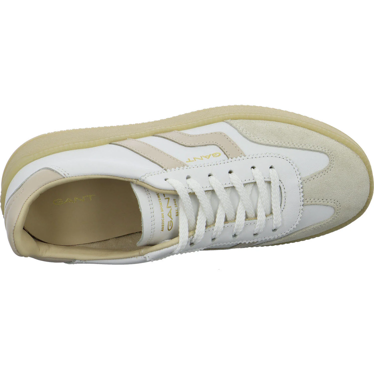 Gant Damen Schnürschuhe 32531202/G265 Cuzmani white/beige normal