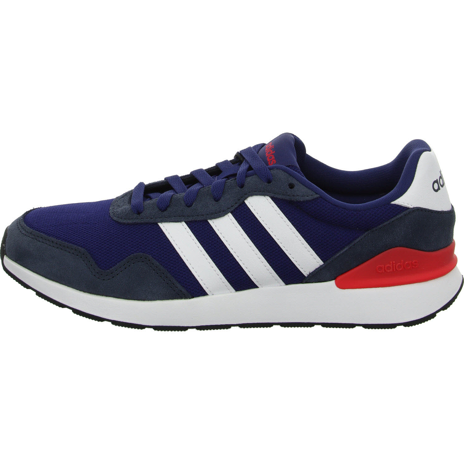 Adidas Herren Schnürschuhe JR6620/000 RUN 60s 4.0 dark blue/ftwr white/aurora ink normal
