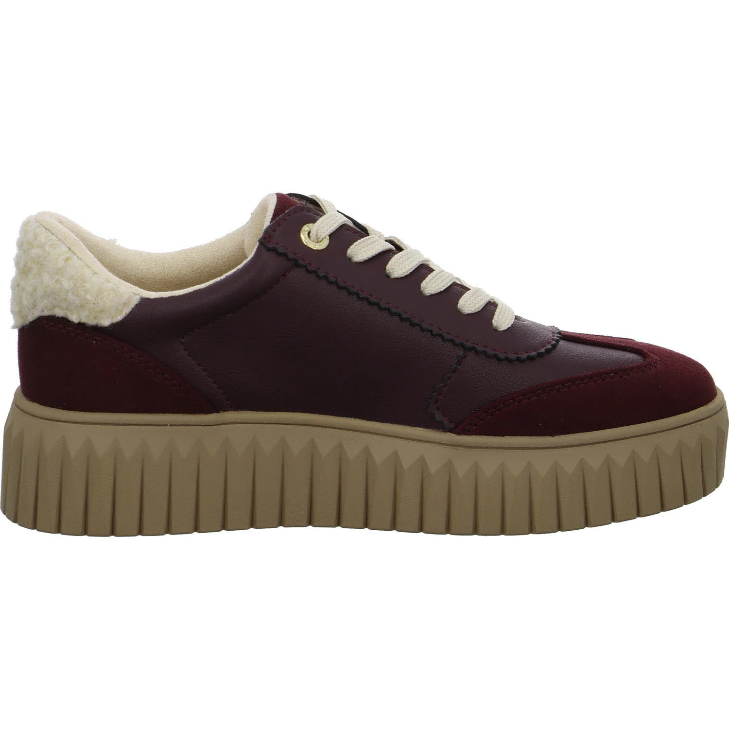 Marco Tozzi Damen Schnürschuhe 2-83702-47/565 2-83702-47 mulberry normal