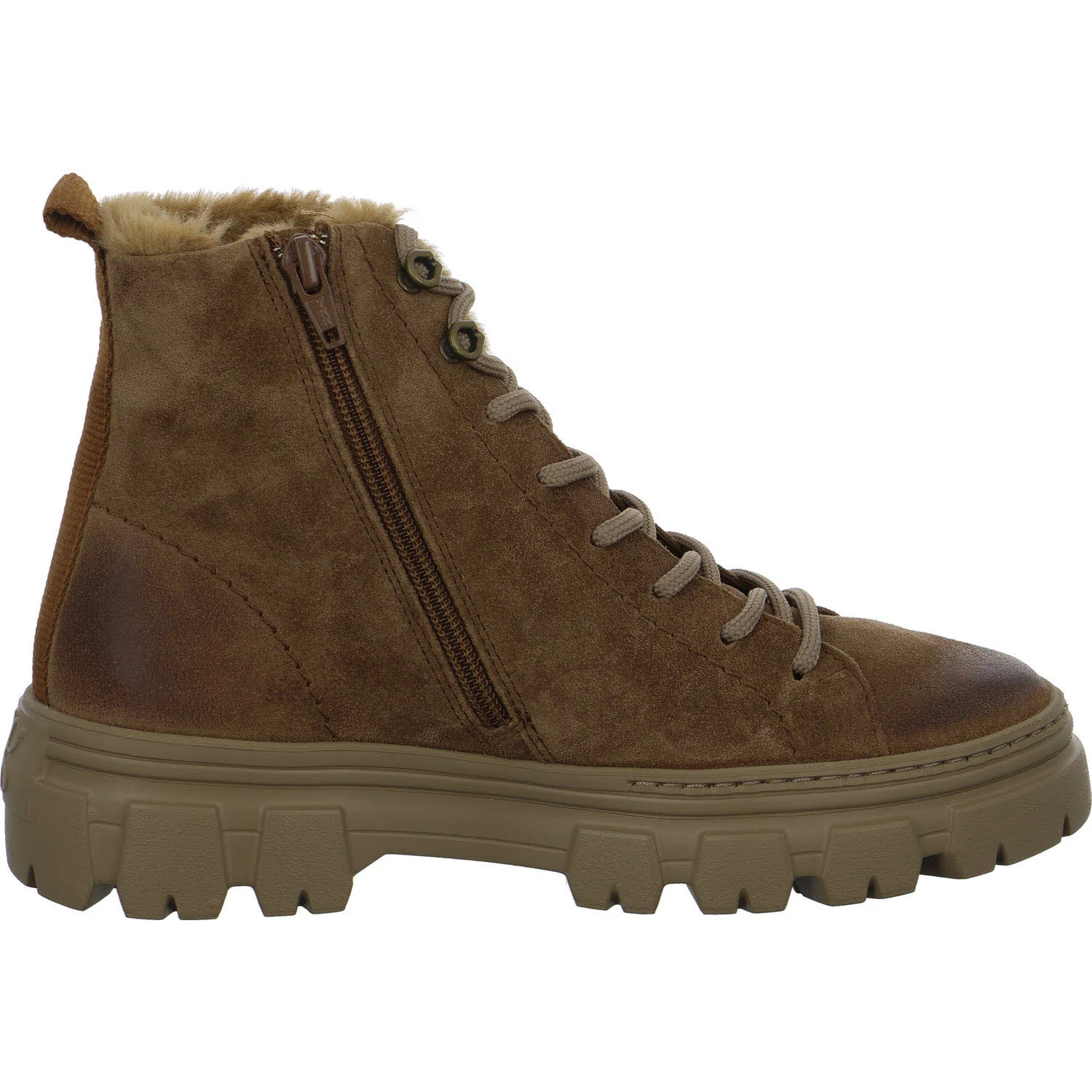Element 7 von 8 (Bild) – Paul Green Damen Schnürstiefel warm 5663-001 5663 nut normal