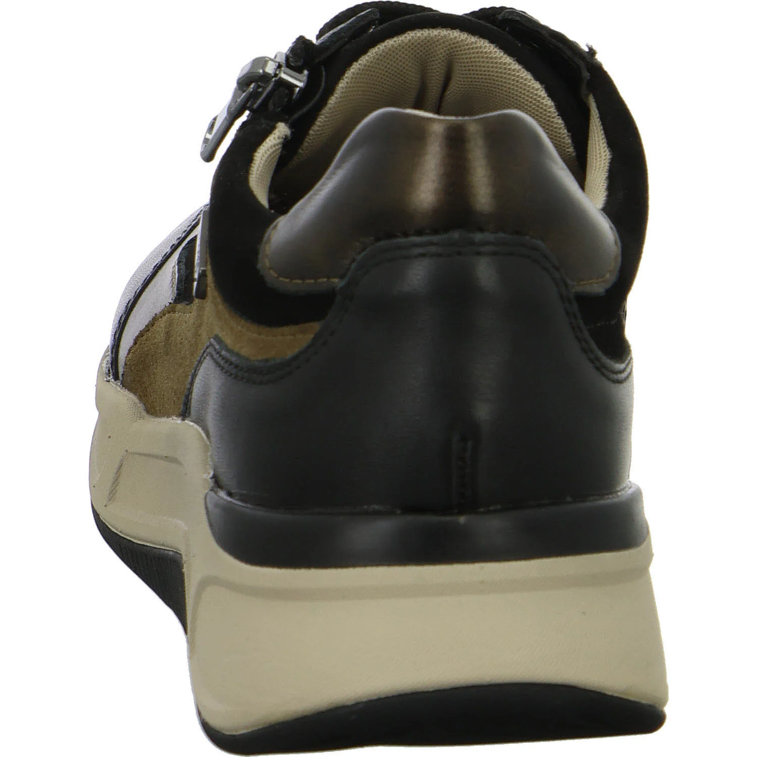 Remonte Damen Schnürschuhe D3V00-03 D3V00 schwarz/schwarz/antik H (extra weit)