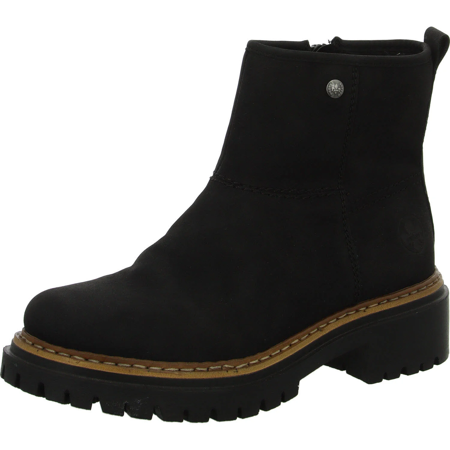 Element 2 von 8 (Bild) – Rieker Damen Stiefelette warm 72671-00 72671 schwarz F (normal)