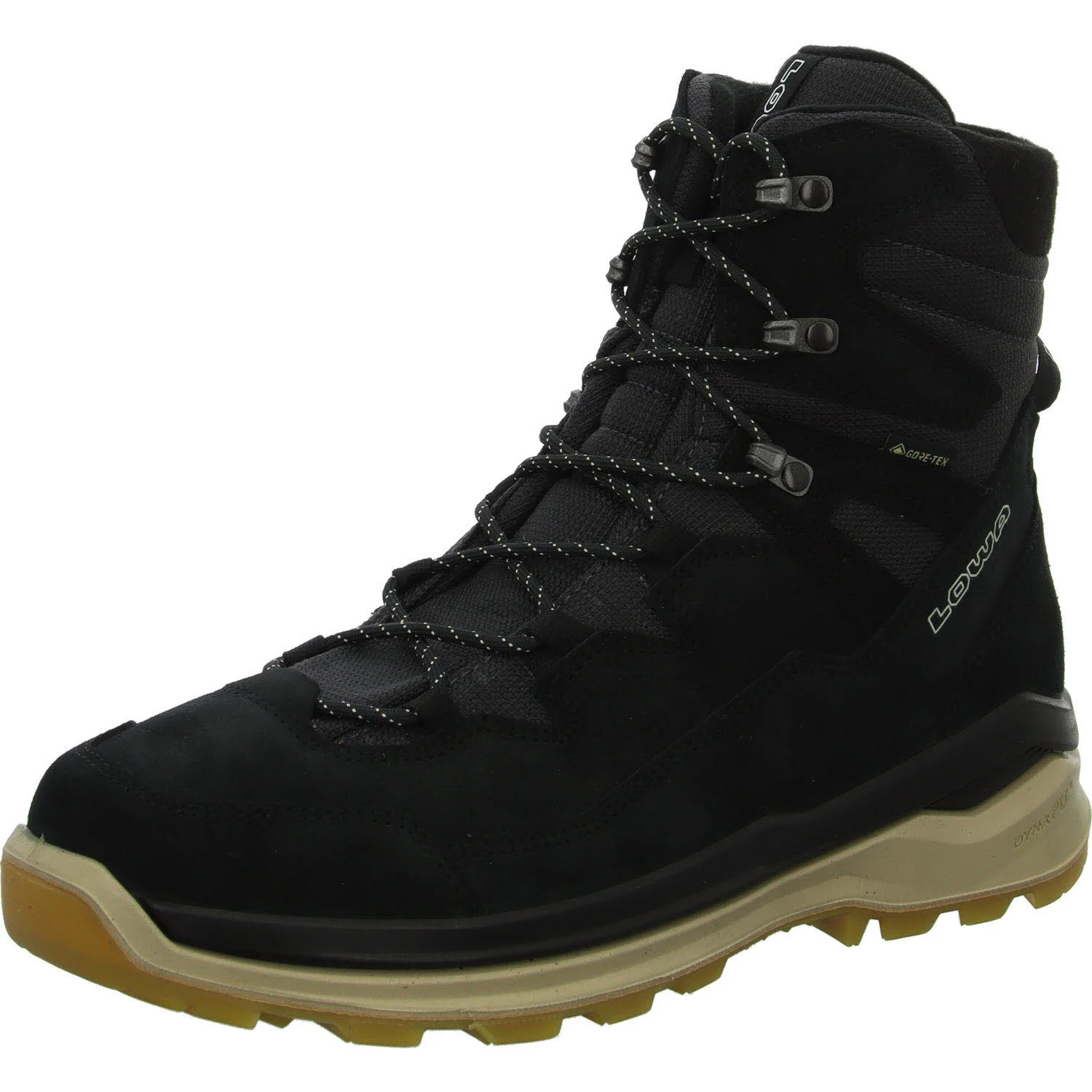 Element 2 von 8 (Bild) – Lowa Herren Schnürstiefel warm 411526/9911 Ottawa Evo GTX schwarz/beige normal
