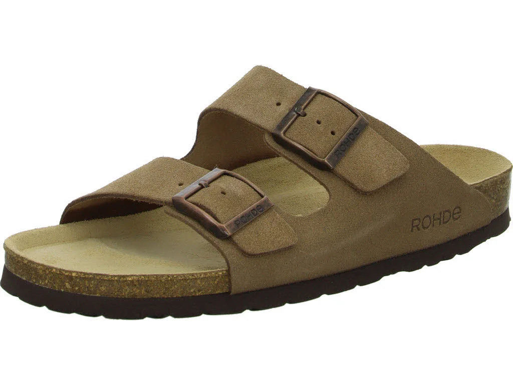 ROHDE Pantoletten 5922/75 Grado camel G (normal)