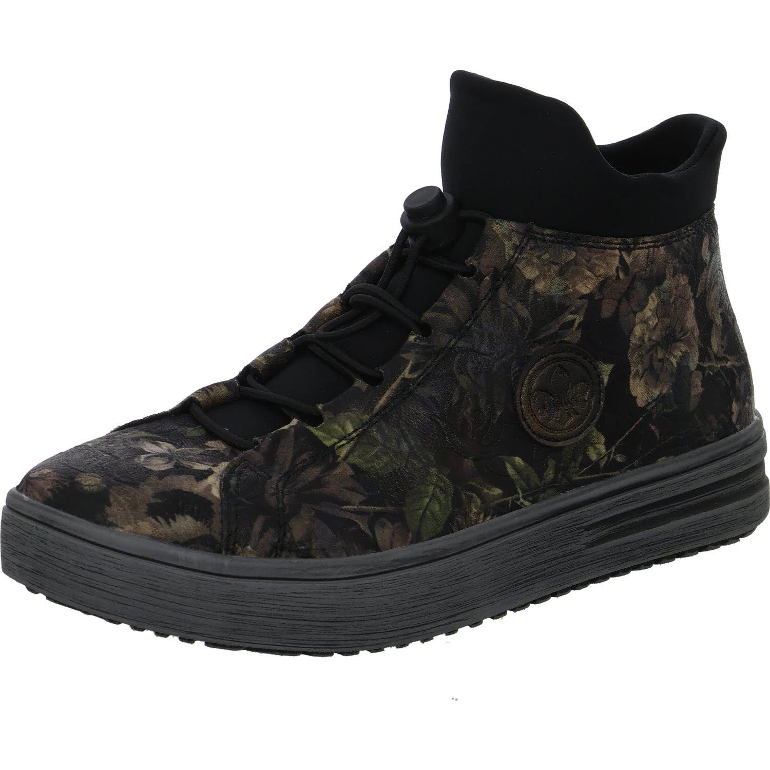 Element 2 von 8 (Bild) – Rieker Damen Stiefelette warm L2550-90 L2550 schwarz-pastell/antik/schwarz G (weit)