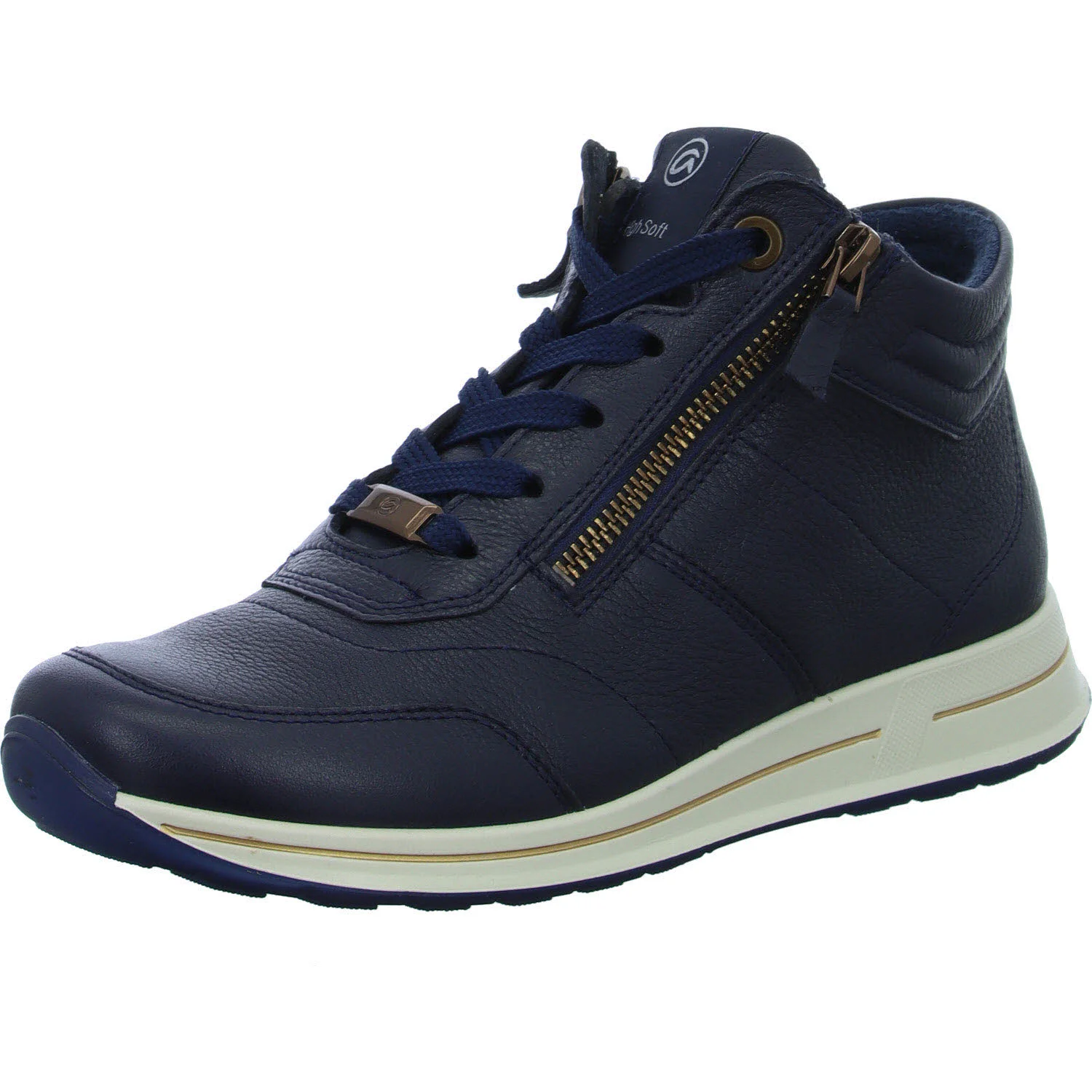 Element 2 von 8 (Bild) – Ara Damen Schnürstiefel 12-24808-17 Osaka 2.0 blau H (weit)