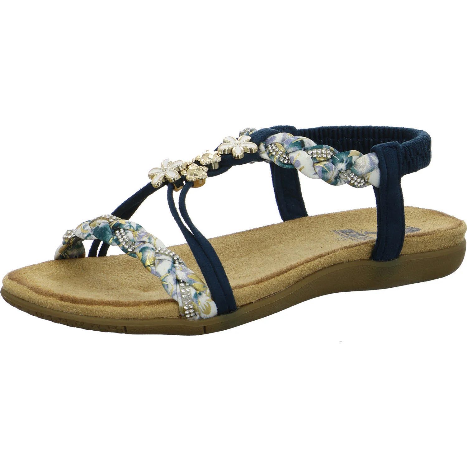 2go Fashion Damen Sandalen 8018830-8 8018830 blau normal