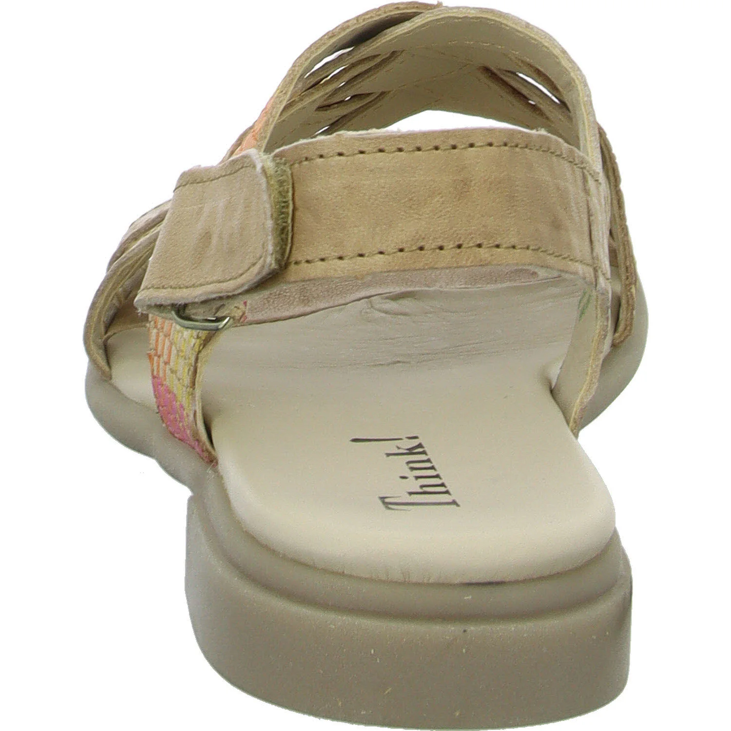 Element 4 von 8 (Bild) – Think Damen Sandalen 3-001130-9010 KAMAA fuxia/kombi F 1/2 (normal)