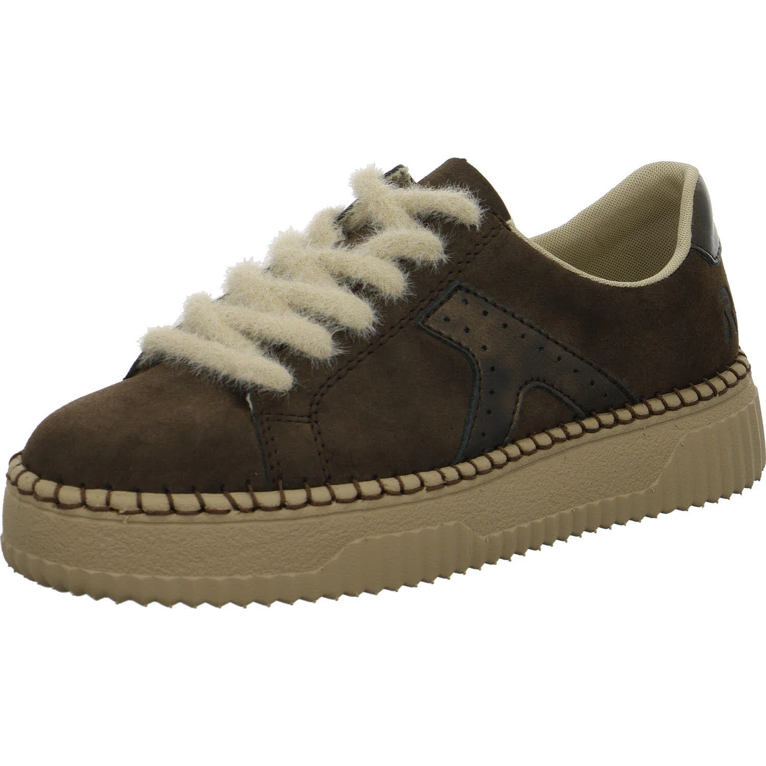 Rieker Damen Schnürschuhe N9920-25 N9920 erde/antik F (normal)