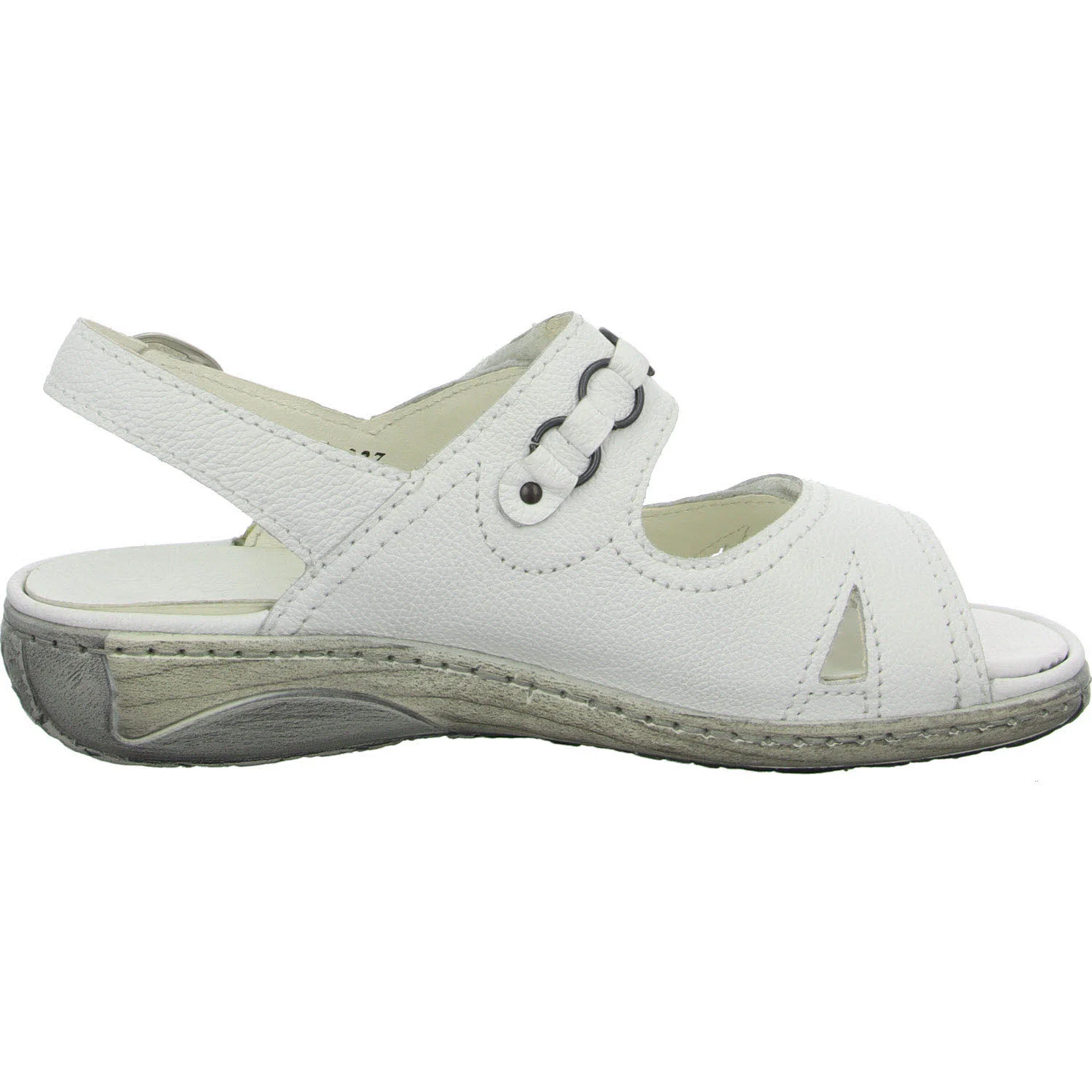 Element 7 von 8 (Bild) – Waldläufer Damen Sandalen 210004-139/150 Garda weiß G (normal)