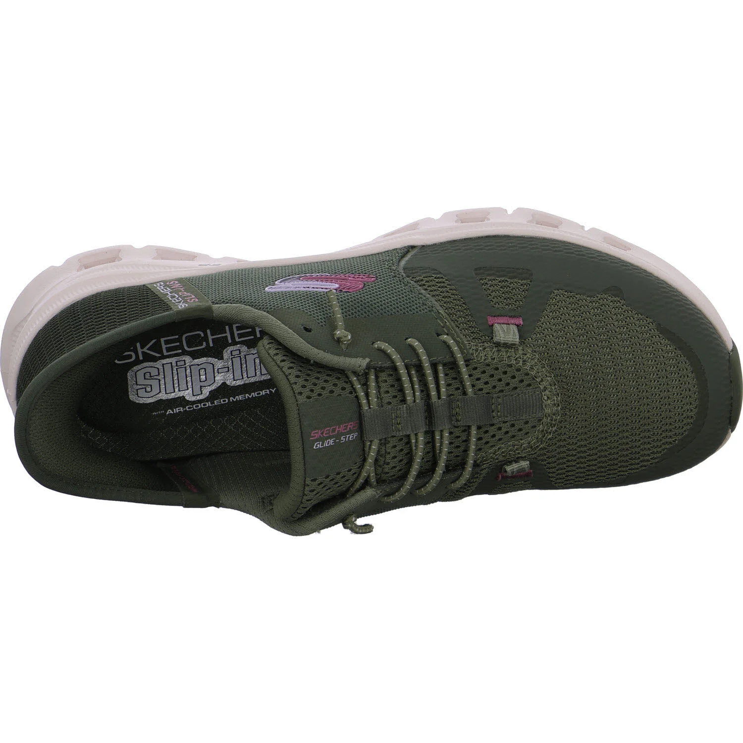 Skechers Damen Slipper 150420 OLV Glide-Step Pro olive normal