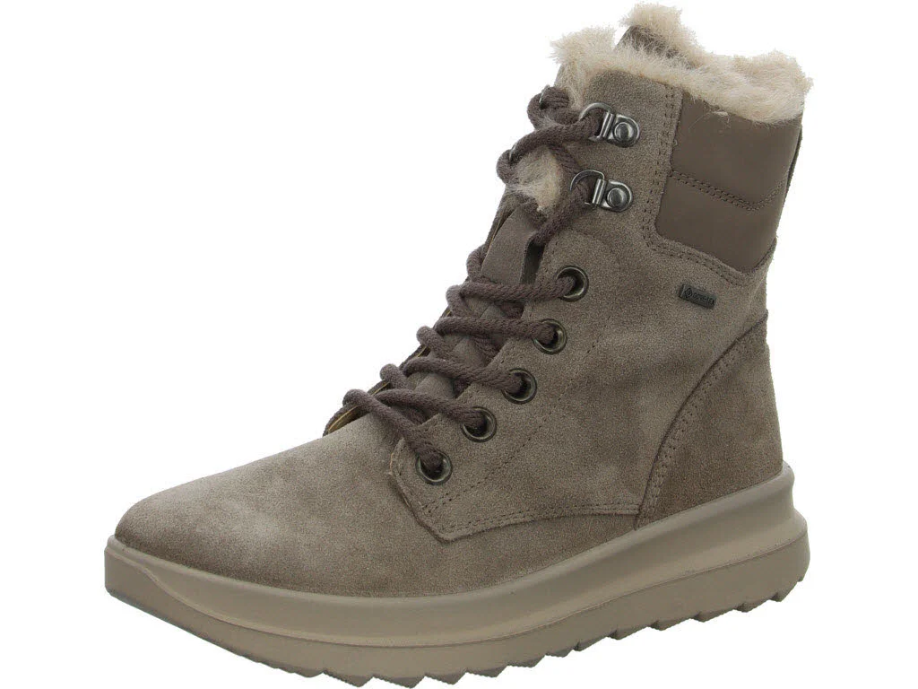 Legero Damen Schnürstiefel warm 2-000351-5570 Dreamer dark clay (rosa) H (weit)