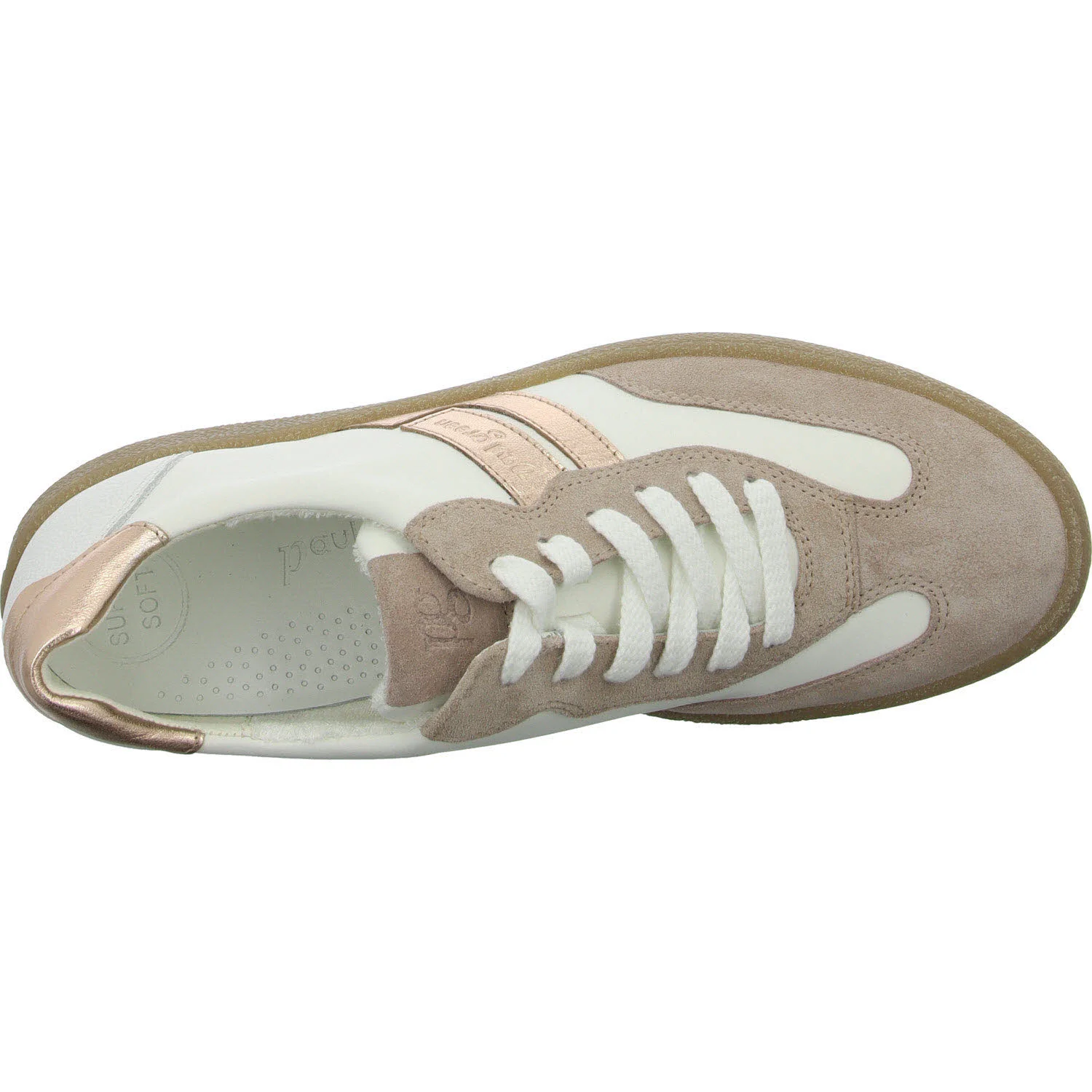 Element 8 von 8 (Bild) – Paul Green Damen Schnürschuhe 5437-119 5437 times powder/white normal