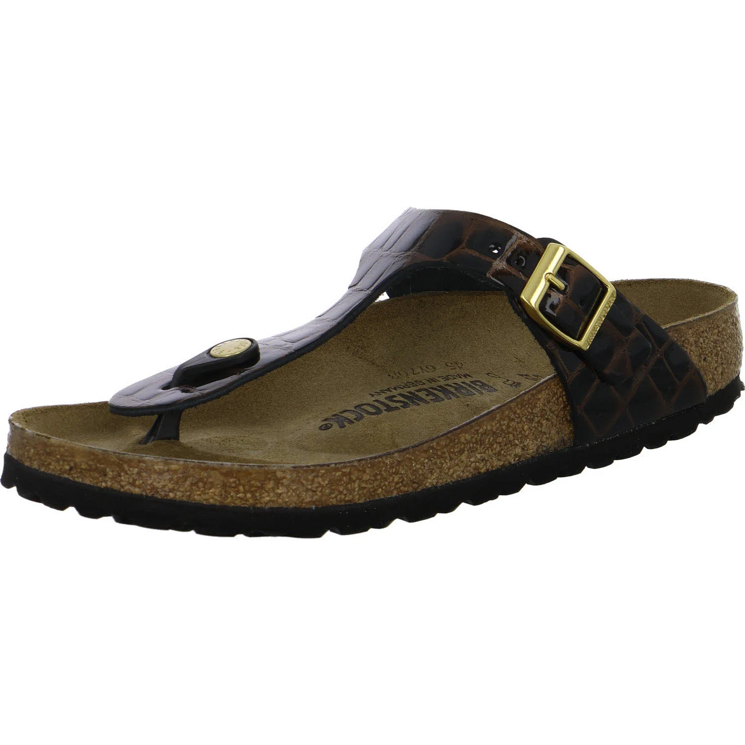BIRKENSTOCK Pantoletten 1032863 Gizeh black normal