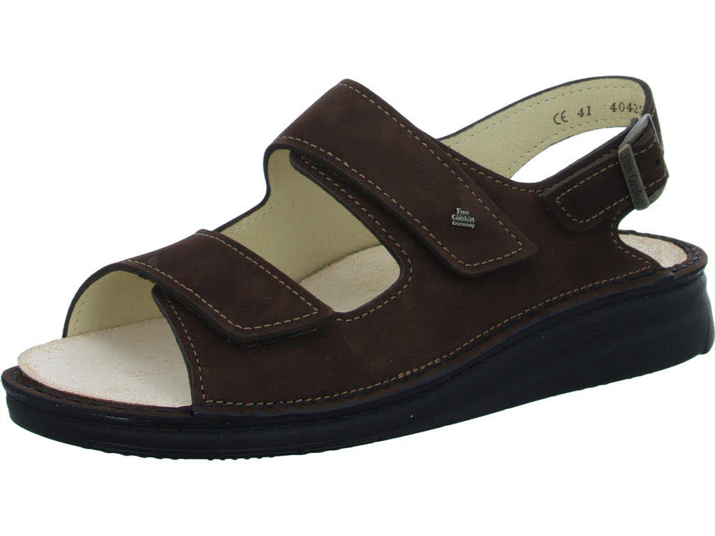 Element 1 von 8 (Bild) – Finn Comfort Herren Sandalen 01452-751432 Benin coffee weit