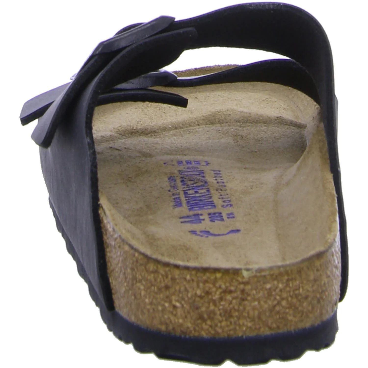 Element 4 von 7 (Bild) – BIRKENSTOCK Pantoletten 551253 Arizona Soft Footbed schwarz schmal