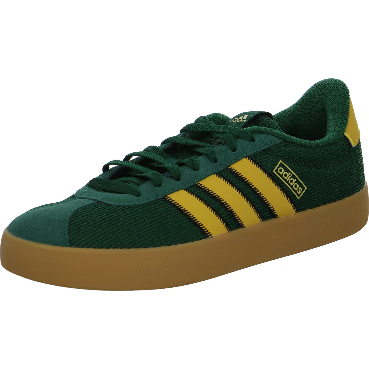 Adidas Herren Schnürschuhe KI2126/000 VL COURT 3.0 collegiate green/preloved 
yellow/gold met. normal