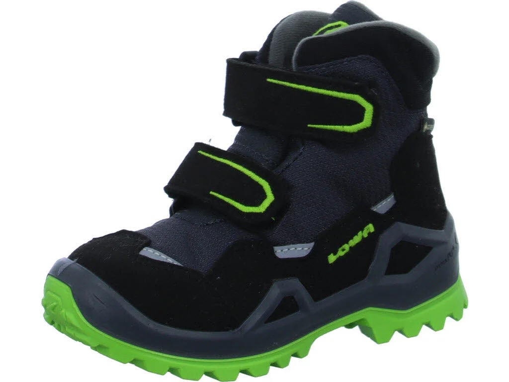 Element 1 von 8 (Bild) – Lowa Kinder Winterstiefel 641542/7230 Milo Evo GTX Mid Jr limone/grau normal
