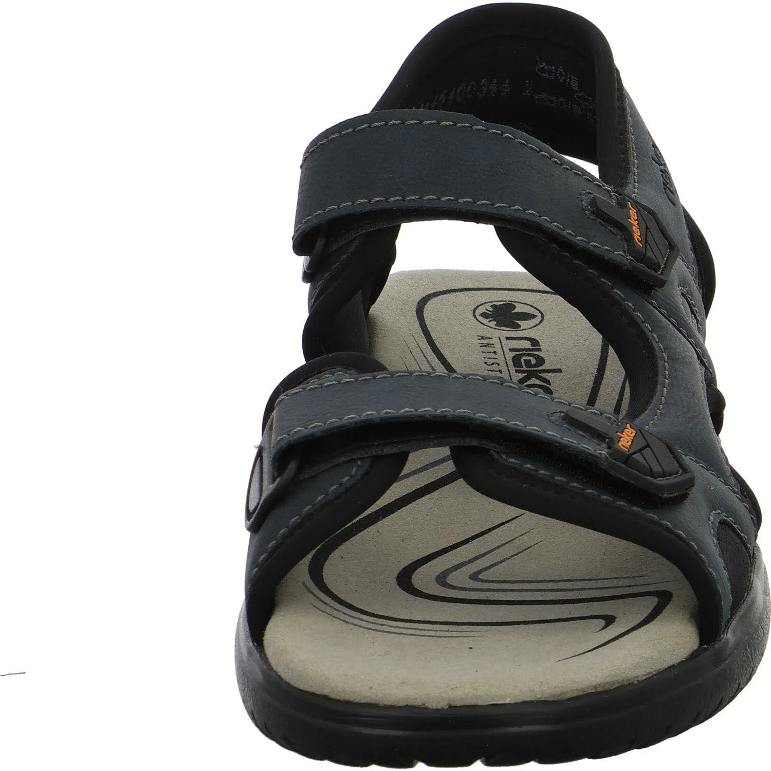 Rieker Herren Sandalen 26455-14 26455 midnight/schwarz G (weit)