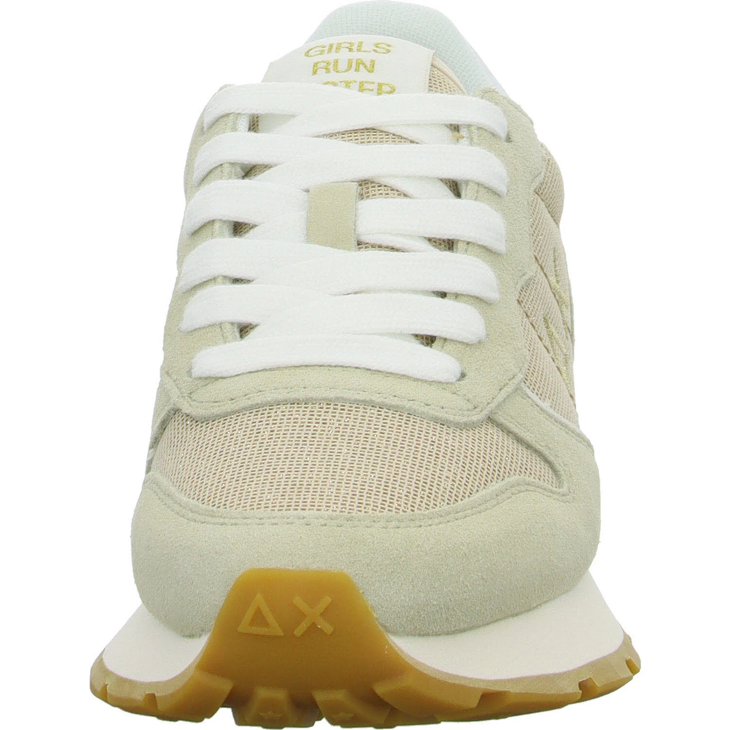 SUN68 Damen Schnürschuhe Z35203 43 ALLY GLITTER TEXTILE oro normal