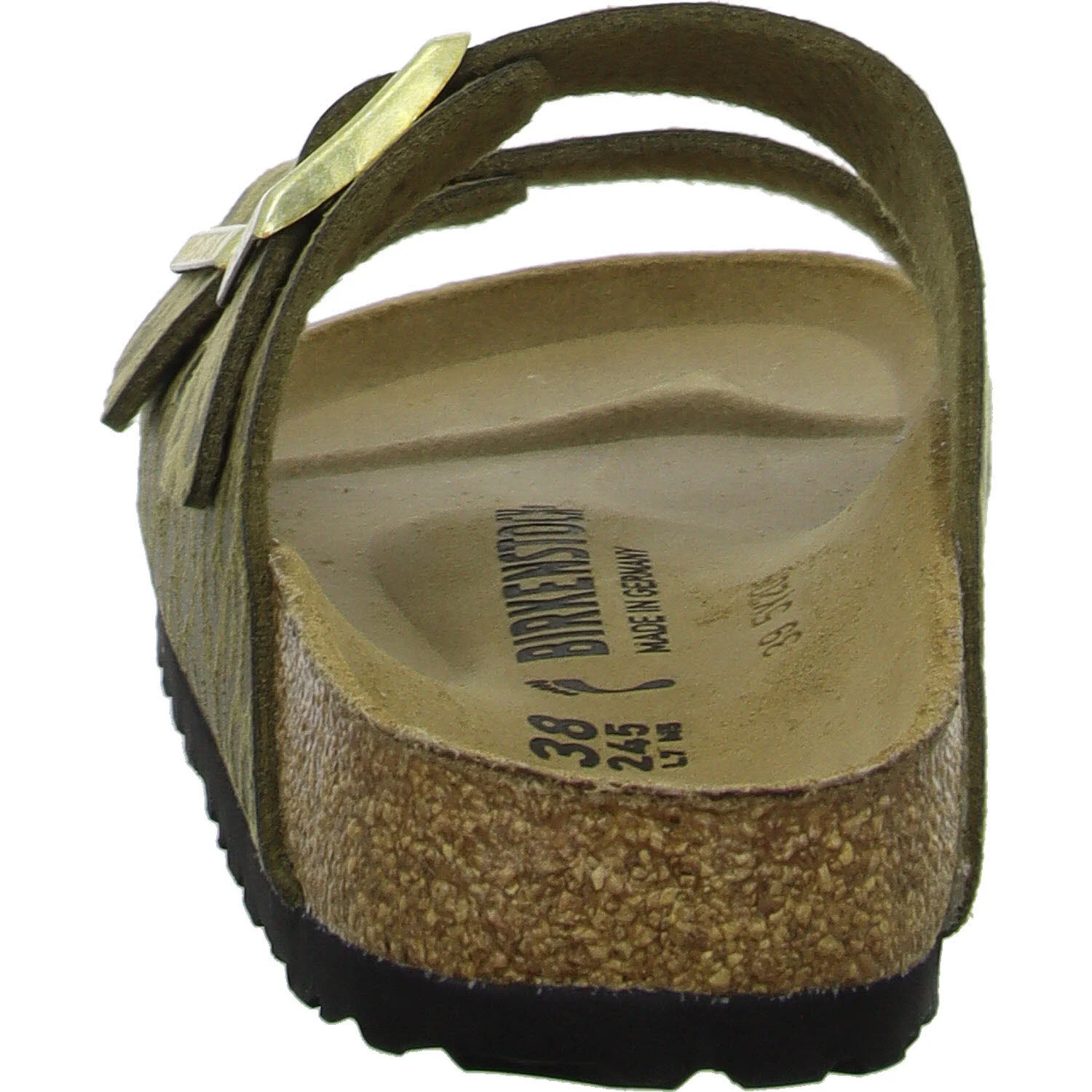Element 4 von 8 (Bild) – BIRKENSTOCK Pantoletten 1030586 Arizona SYN leo khaki schmal