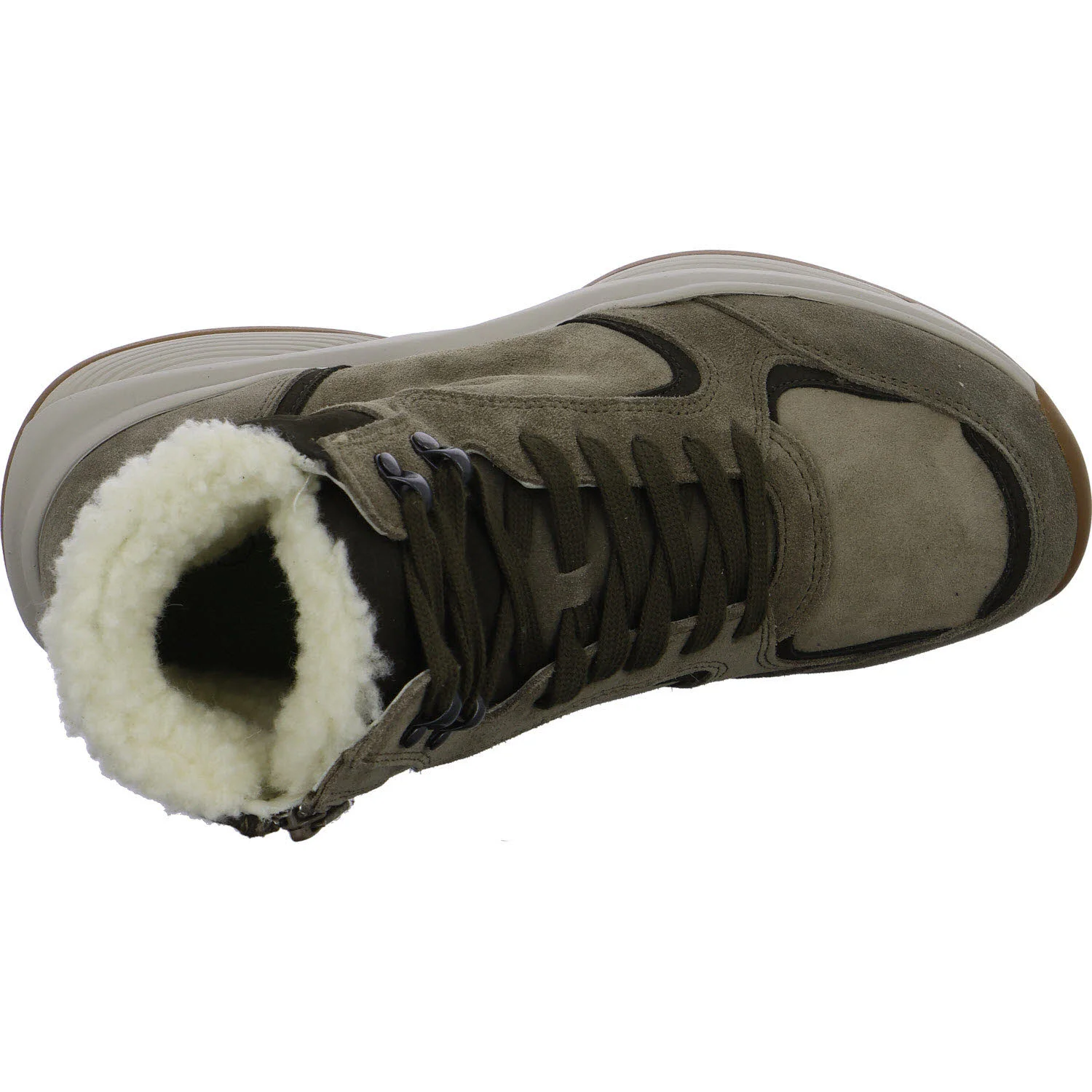 Element 8 von 8 (Bild) – Xsensible Damen Schnürstiefel warm 32007.2/501-HX SWX24 taupe HX (weit)