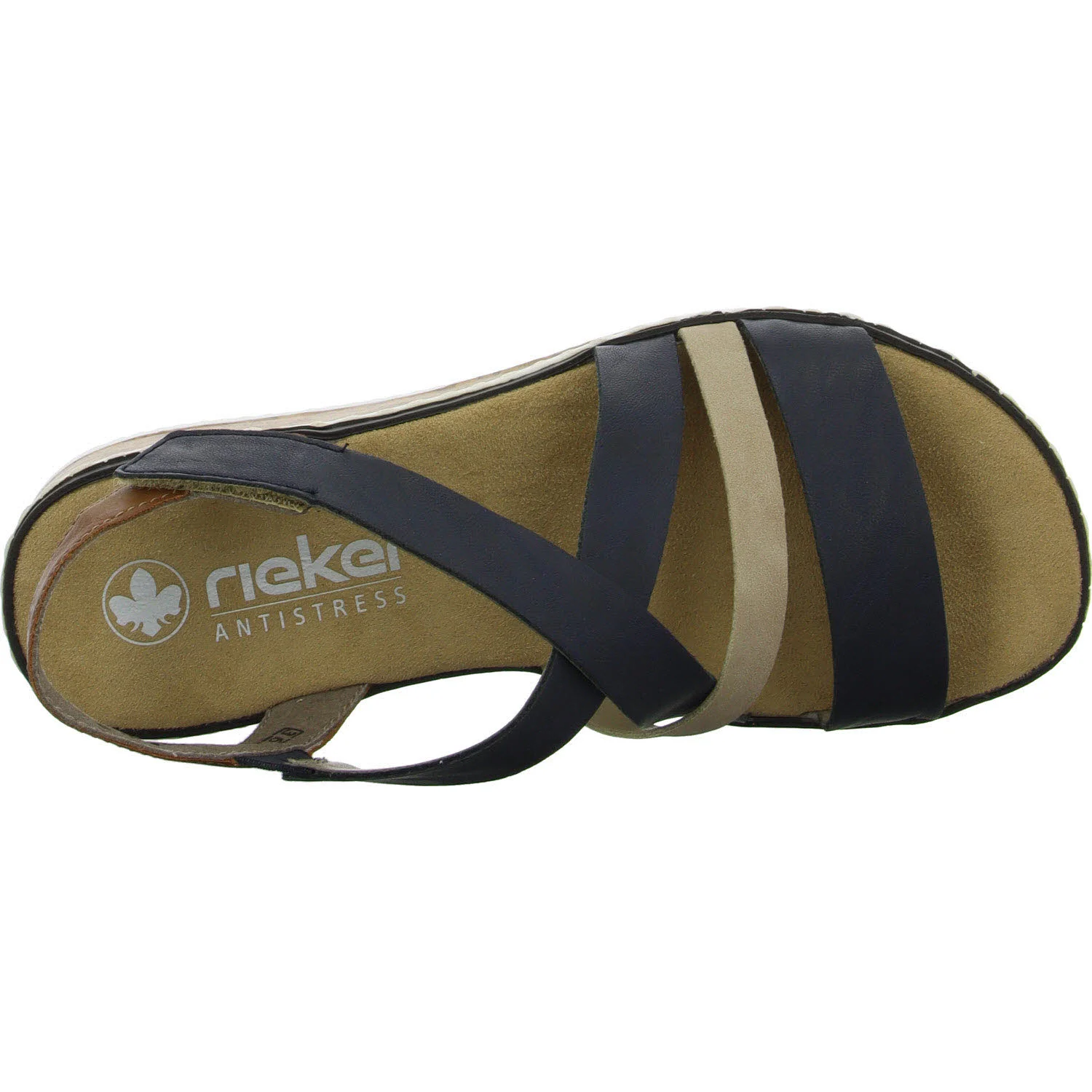 Element 8 von 8 (Bild) – Rieker Damen Sandalen V3663-91 V3663 pazifik/nude/cayenne F (normal)