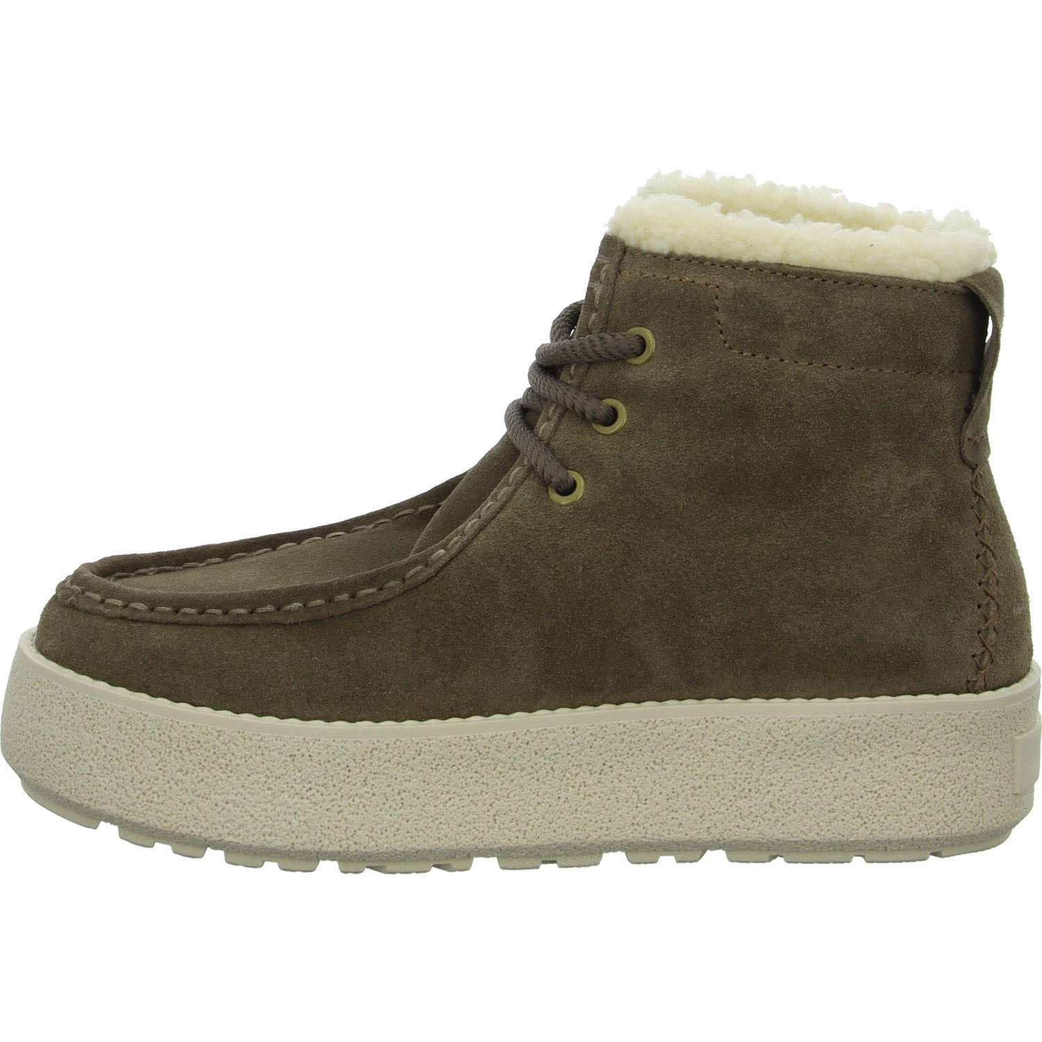 Marc O'Polo Damen Schnürstiefel warm 510 16346301300 718 51016346301300 dark taupe normal