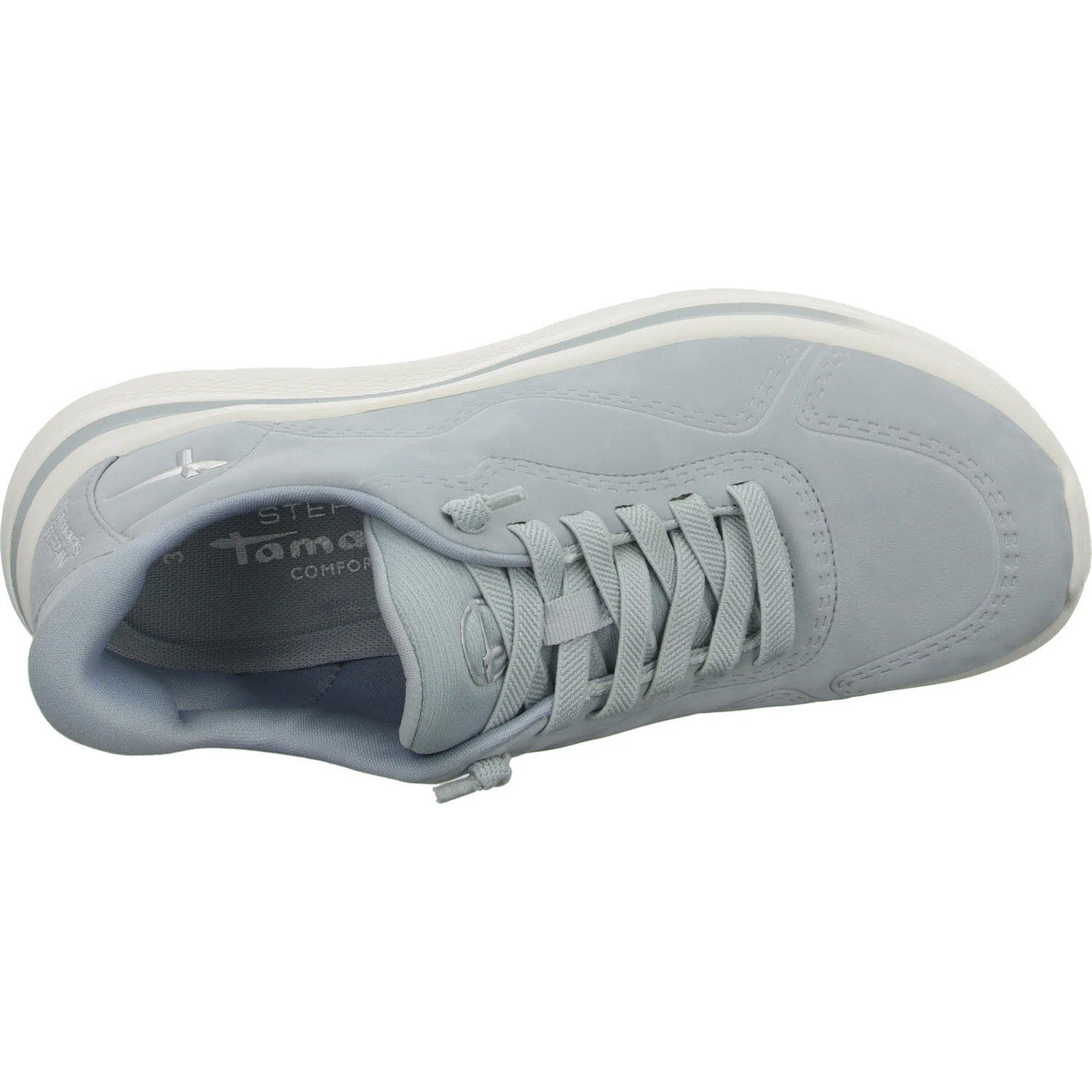 Tamaris Comfort Damen Slipper 8-83730-45/843 8-83730-45 lt blue weit