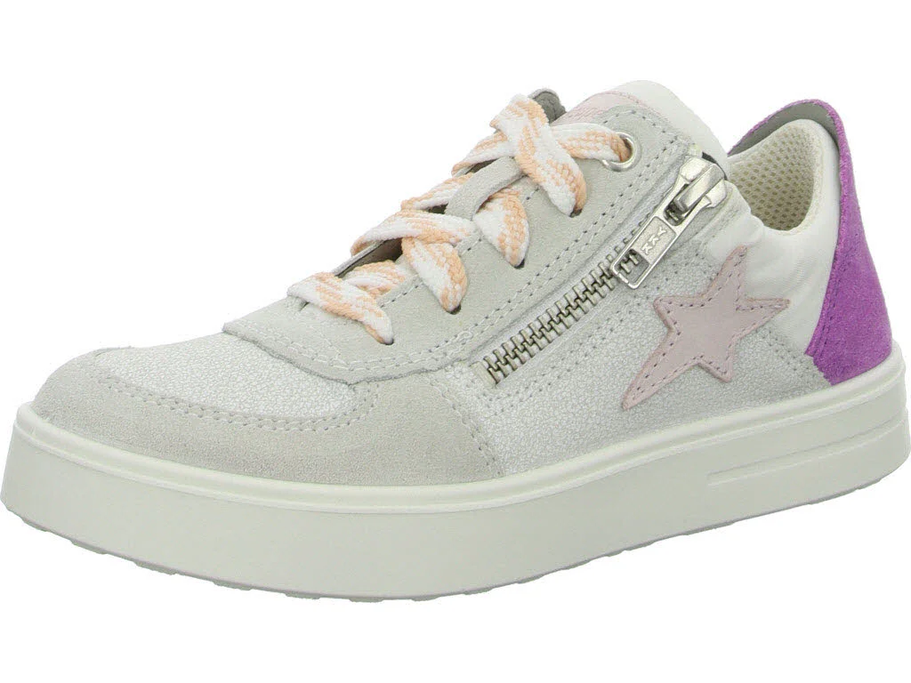 Superfit Kinder Halbschuhe zum Schnüren 1-000802-9010 Stella mehrfarbig WMS mittel