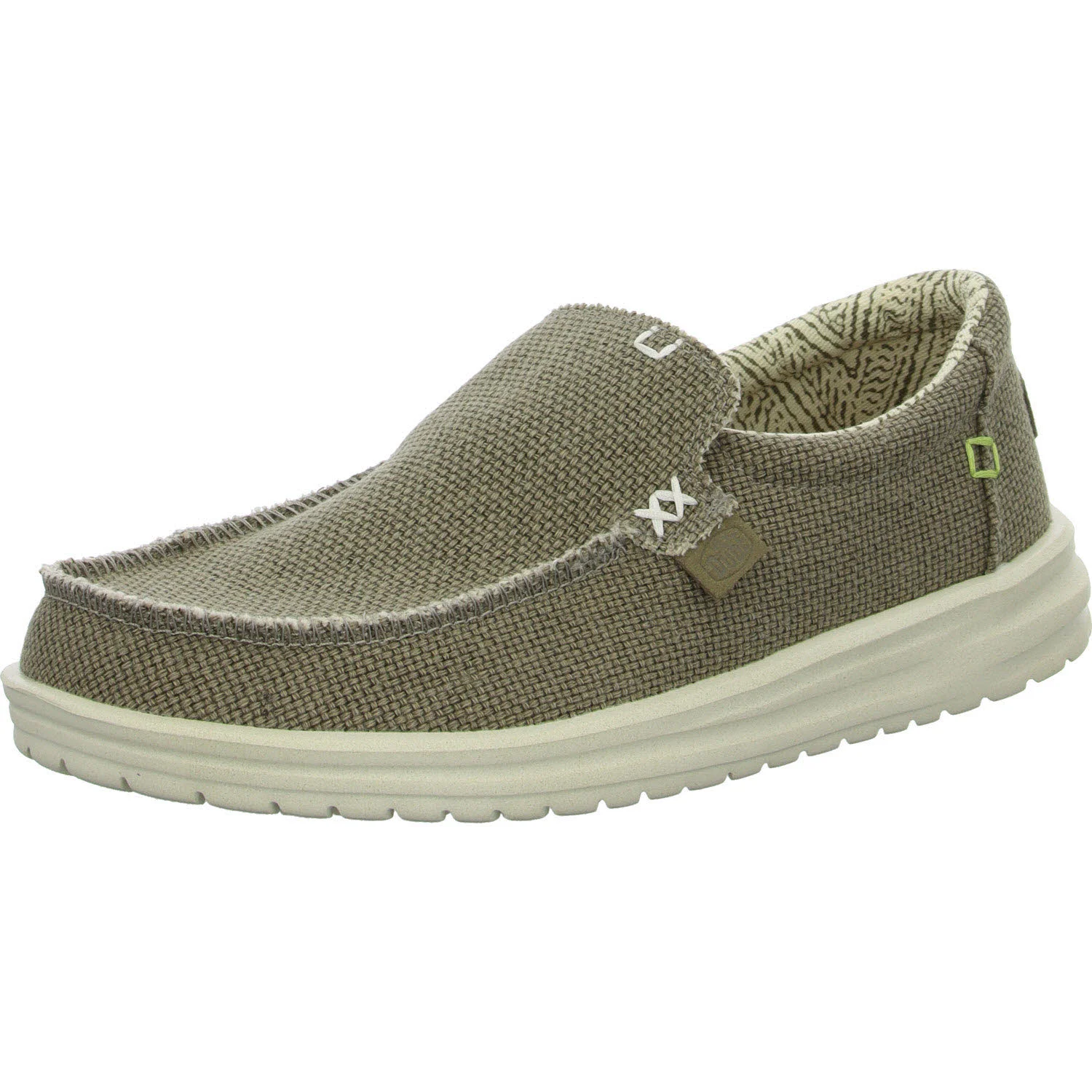 heydude Herren Slipper HD40124-2BS Mikka Braided fossil weit