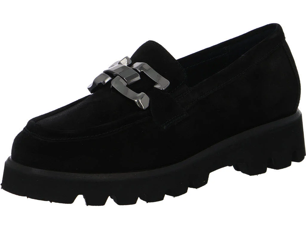 Sioux Damen Slipper 41342 Meredira-751-H schwarz H (weit)