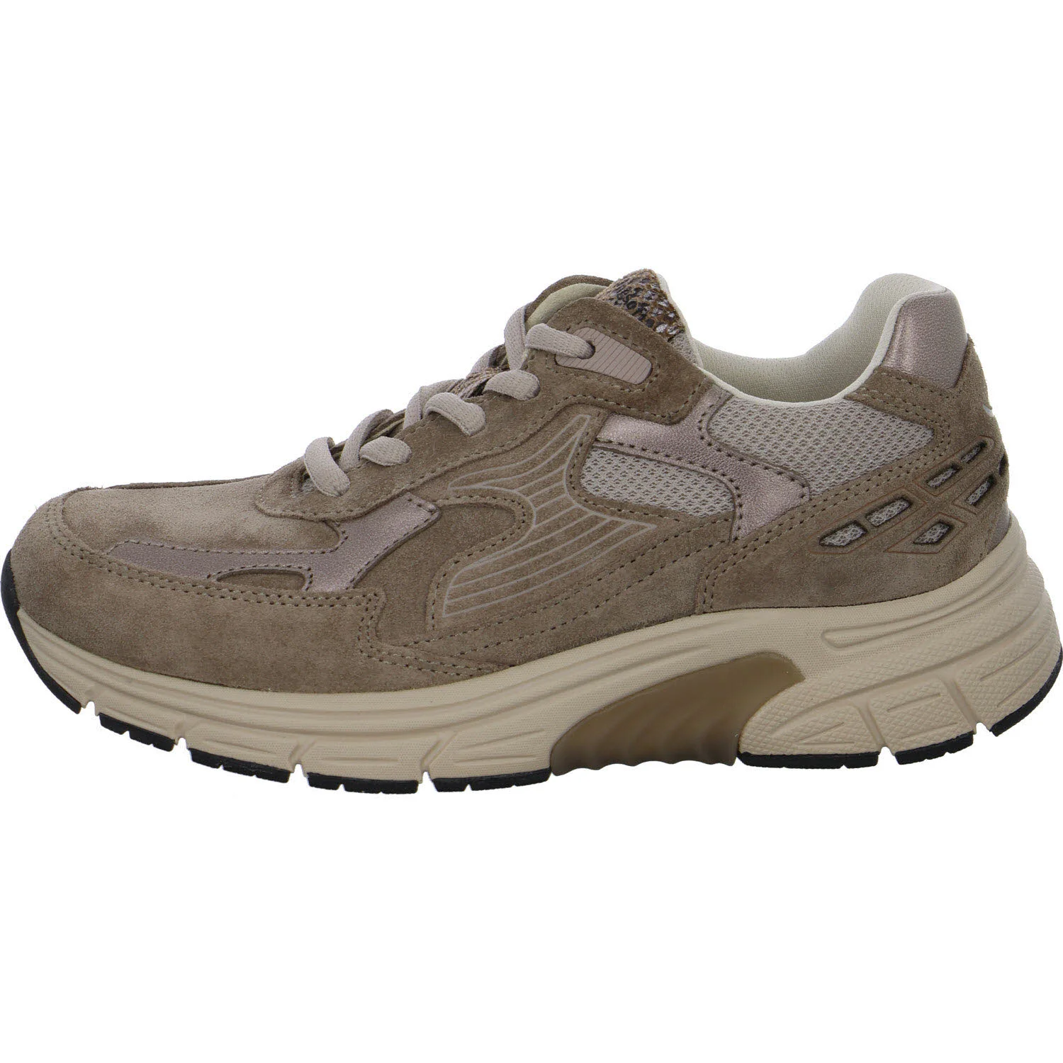 Gabor Rollingsoft Damen Schnürschuhe 0306.02.004 0306.02 muschel kombi normal